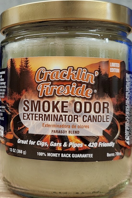 Southland Trade: Smoke Odor Exterminator Candle Cracklin Fireside 13oz